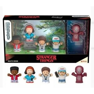 Fisher‎ Price Little People Stranger Things Max Song Set NIB Collector Pack